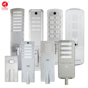 High Power Solar Powered All in One Integrated <b>Light</b> IP66 Waterproof LED Solar Outdoor Street Lighting Lamp With Pole - Product Image 1