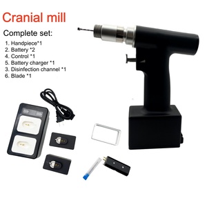 Batterie au lithium pour fraise crânienne orthopédique avec ensemble de contrôleur principal – Outils électriques pour la neurochirurgie osseuse - Product Image 1