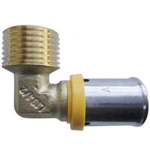 Conexión de Tubería TH & U &U-TH-RFz-H, Codo Macho de Latón para Presión, Utilizado para Conexión de Tuberías de <span class=keywords><strong>Efield</strong></span> China - Product Image 2