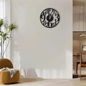 High Quality Home Decoration Wall Clocks Factory Direct Sales Customized Metal Wall Clock