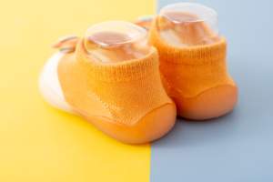 <span class=keywords><strong>Scarpine</strong></span> per Neonati in Misto Cotone con Simpatici Patch Animali - Suola Morbida e Flessibile, Ideali per i <span class=keywords><strong>Primi</strong></span> <span class=keywords><strong>Passi</strong></span> Sicuri - Product Image 5