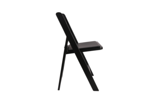 Resin Comfortable Lightweight Folding <b>Chair</b> Black-Modern Design Water Resistant Outdoor Furniture for Outdoor <b>Dining</b> Hotel Villa - Product Image 4