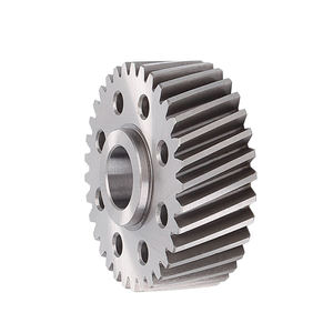 Roda gigi transmisi industri kustom mesin CNC roda gigi silinder baja logam kecil roda gigi penggerak roda gigi - Product Image 1