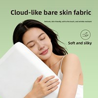 Oreiller de lit Bio Base Cloud Feeling Memory Foam ergonomique pour le soin du cou, doux, respectueux de la peau, qualité hôtel cinq étoiles, usage domestique