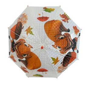 Parapluie droit à motif animal, léger, en fibre de verre, ouverture manuelle, pour la sécurité des enfants, cadeaux d'affaires, POE - Product Image 1