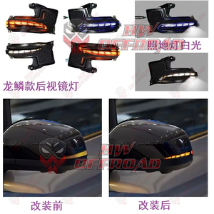 ABS xe chuyển đổi Facelift BodyKit chiếu hậu <span class=keywords><strong>Side</strong></span> gương ánh sáng cho Toyota 4Runner 2024 <span class=keywords><strong>2025</strong></span> cửa gương blinker - Product Image 3