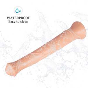 44Cm Super Lange Dierlijke Dildo Zuignap Dildo Reusachtig Paard Dildo Haan Realistische Penis Vagina Seksspeeltjes Voor Vrouwen Masturbator - Product Image 6