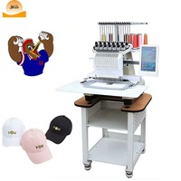 Machine de broderie à tête unique, prix d'ordinateur, pour la broderie