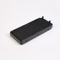 Ventilateur de refroidissement à eau en aluminium haute performance pour processeur et GPU d'ordinateur, radiateur 80/90/120/240/360 conçu pour le jeu