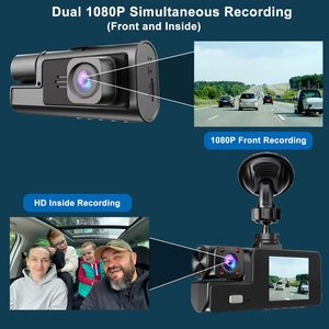 Dễ dàng cài đặt xe Dashcam ống kính góc rộng ngày đêm ghi âm cần thiết cho chuyến đi đường an ninh xe Dashcam - Product Image 4