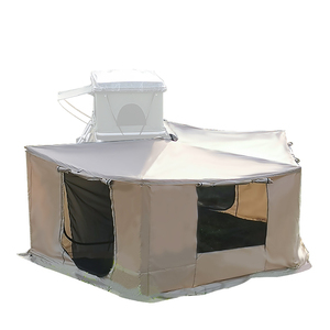 <span class=keywords><strong>HOTO</strong></span> 270 Auvent latéral imperméable et coupe-vent, annexe murale pour camping extérieur, tente de camping-car avec fenêtre - Product Image 2