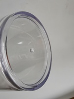 Refroidisseur 3L pour bar fête vin Champagne seau à glace en plastique transparent