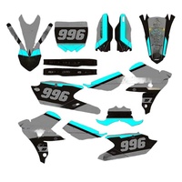 Autocollant Moto TZ140 en Gros, Film Cristal Joker, Autocollant Personnalisé Brillant pour Moto YAMAHA WR450F YZ450FX