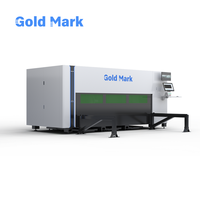 Machine de découpe laser à fibre plate monocouche GOLDMARK à commande CNC pour le traitement des tôles métalliques