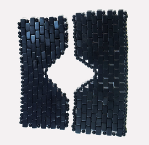 China Huizhou factory Natural Obsidian Stone Cooling Eye Mask - Product Image 1