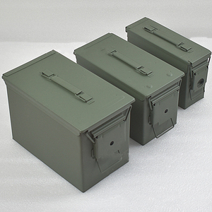 Hochwertige, wasserdichte M2A1 M2A2 Metall-Munitionsbox für .50 Kaliber mit individuellem Logo in Grün, Schwarz oder Tan, niedrige Mindestbestellmenge - Product Image 5