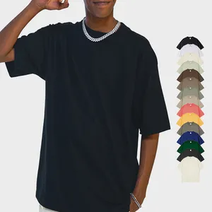 High Quality Blank T-shirts Oversized Cotton Custom OEM Men's Custom Logo Jersey Casual Knitted T Shirt