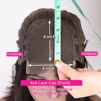 Perruques en cheveux naturels vietnamiens, Lace Front sans colle, Full HD Lace Front, Cheveux indiens bruts alignés sur les cuticules, Perruques frontales HD Lace