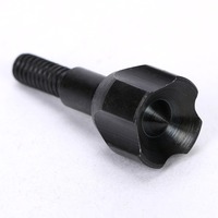 Lot de 3 flèches de chasse en acier inoxydable 100 grains avec pointes de chasse Disintegrator pour arc à poulies, noires, pour l'extérieur