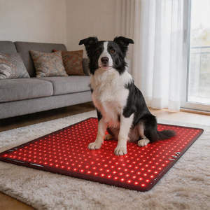 Manteau de thérapie par lumière rouge pour <span class=keywords><strong>chien</strong></span>, portable, avec dispositif de minuterie intégré, batterie intégrée et télécommande pour le <span class=keywords><strong>traitement</strong></span> médical des chats et des chiens - Product Image 4
