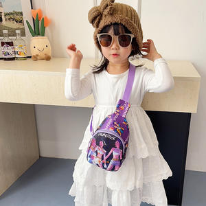 몬스터 헌트 어린이 가방 한국어 버전 만화 트렌디 멋진 Kpop 어린 소녀 싱글 숄더 가슴 가방 미니 크로스바디 백 - Product Image 2