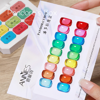OEM 9 couleurs verre glacé nouvelles couleurs de vernis gel pour l'été 2024 Candy Cat Eye Gel Polish