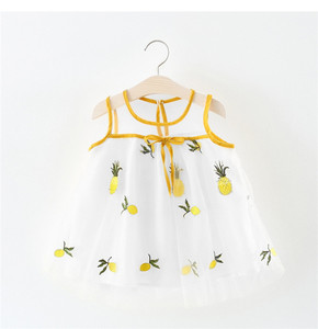 Wholesale Children Baby Cartoon Clothes Muslim Kaftan Hand Embroidery Designs for Baby Dress Made in Korea - Product Image 3