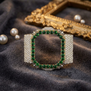 Lunette de montre personnalisée avec diamants, pièces de montre de luxe hip-hop - Product Image 3