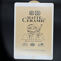 Protecteur d'écran en verre céramique incassable Flexible 9D clair mat pour iPad 2025 Film de protection d'écran iPad Pro 11
