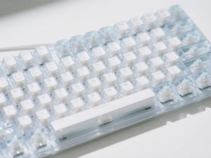 Personalizable 115-Key Ultra-Transparent PBT MDA/OEM Profile Crystal Keycaps Anti-Yellowing <span class=keywords><strong>Teclado</strong></span> mecánico para juegos/Oficina - Product Image 4