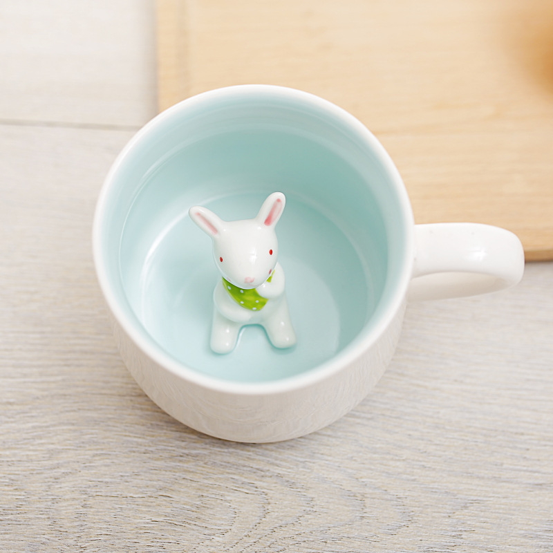Lapin tasse blanc