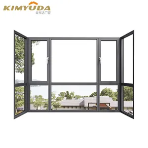 Special Design Hexagon Aluminum Window Waterproof Insulated Aluminum Windows Manufacturer