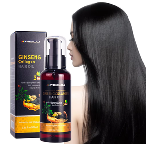 ผลิตภัณฑ์จัดแต่งทรงผม 100 มล. น้ำมันบำรุงผมผสมโสมและคอลลาเจน - Product Image 1