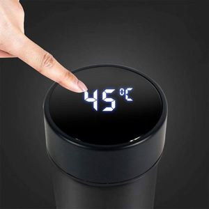 Stainless Steel Smart Sports Water Bottle <b>with</b> LED Temperature Double Wall Vacuum Insulated Water Bottle - Product Image 2