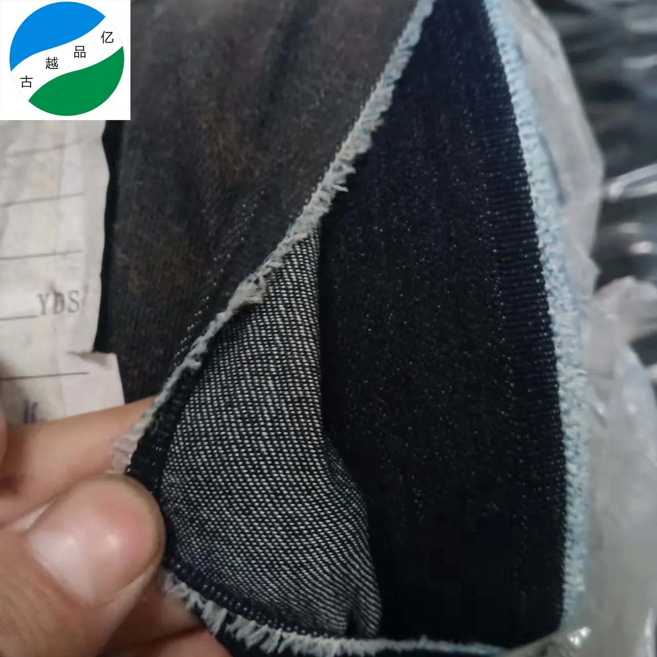 Hỗn Hợp Denim Stock Rất Nhiều Vải Trung Cuộn Lớn Telas De China Africa Giá Rẻ Hàng Nhuộm Cho Jeans Mix Lớp Vật Liệu