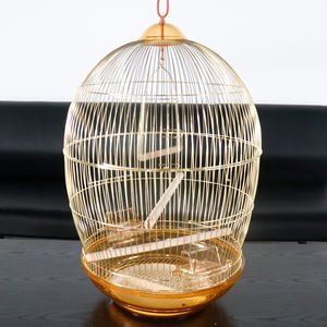 Kuşların yaşaması için yüksek görünüm seviyesi altın kafes - Product Image 2