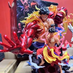 Figurine de collection originale de Monkey D. <span class=keywords><strong>Luffy</strong></span>, grand format 42,5 cm, figurine d'action d'anime des Quatre Empereurs - Product Image 3