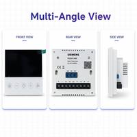 Thermostat Modbus RTU RDQ411MB pour unité de ventilo-convecteur à 2 et 4 tuyaux, ventilateur à 3 vitesses, 230V AC, contrôleur de température numérique FCU