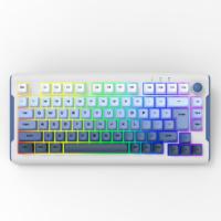 Acer OAK223 Clavier de jeu à membrane filaire USB étanche 80 touches RGB rétro-éclairé Anti-Ghosting Hot-Swap Fonction