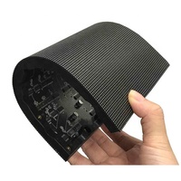 P0.9 P1.2 P1.5 P1.8 P2 P2.5 P3 P4 Módulo LED suave para interiores Panel LED flexible curvado Pantalla LED en forma de arco Pantalla cilíndrica