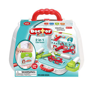 Kit de <span class=keywords><strong>docteur</strong></span> pour enfants, ensemble de jouets médicaux pour jouer à faire semblant, avec jeu de rôle de <span class=keywords><strong>docteur</strong></span> et mallette de transport - Product Image 2