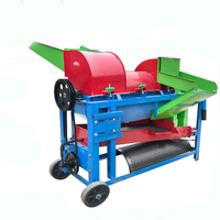 Promotion Exceptionnelle : Batteuse Multifonctionnelle Automatique pour Maïs, Riz et Millet, Moteur Diesel/Essence/Électrique, Égraineuse à Grains