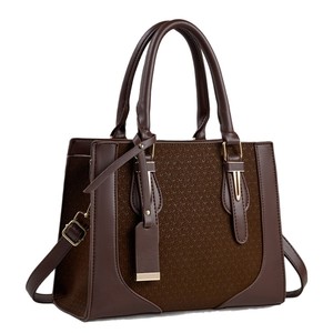 B648726YO Bolso de hombro para mujer, forro de poliéster, cuero <span class=keywords><strong>PU</strong></span>, cierre de cremallera, elegante y versátil, diseño portátil. - Product Image 5