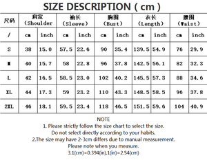 Robe longue plissée à manches évasées pour femmes européennes et américaines du moyen-orient, nouvelle collection S-XXL - Product Image 2