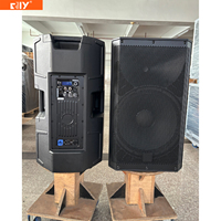 Système de sonorisation PA amplifié en plastique ART-912A ART-915A actif/passif 12''/15'' 650W avec DSP pour DJ, scène, sonorisation en direct