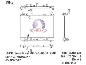 Radiador de Aluminio Personalizado OEM/ODM para Suzuki Ertiga <span class=keywords><strong>2020</strong></span>/XL7 <span class=keywords><strong>2020</strong></span>/SWIFT <span class=keywords><strong>2020</strong></span> 1770073R10 - Product Image 2