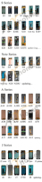 Layar tampilan ponsel untuk Samsung S24 Ultra S25 S23 S22 S21 S10 Note 20 Note 8 J7 Pro