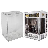 Boîte en plastique dur transparent personnalisé emballage de jouets en vinyle étui de protection de boîte de jeu
