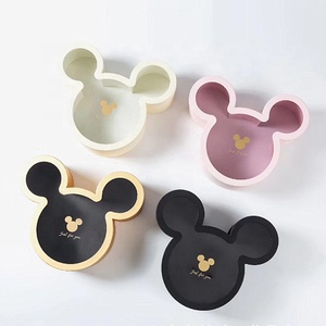 wholesale cardboard flower gift box micky mouse shape gift box for preserved rose flower