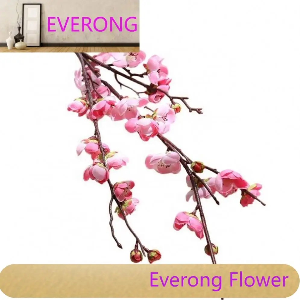Pohon bunga musim dingin buatan bunga prem Tiongkok untuk dekorasi rumah pernikahan